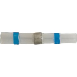 BLUE HS SOLDER BUTT CONNECTORS (1.50 - 2.5mm²) (BLUE) (25)