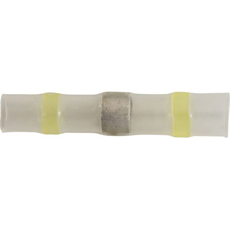 YELLOW HS SOLDER BUTT CONNECTORS (2.50 - 6.0mm²) (YELLOW) (10)