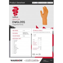 SIZE 11 (XXL) DRACO NITRILE GRIP GLOVES (50)