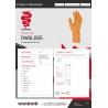 SIZE 11 (XXL) DRACO NITRILE GRIP GLOVES (10 x 50)