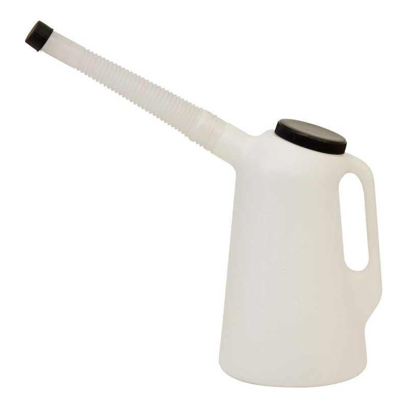 OIL JUG WITH FLEXIBLE SPOUT AND LID (5ltr)