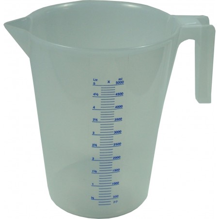 CLEAR MEASURING JUGS (CHEMICAL RESISTANT) (1ltr)
