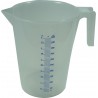 CLEAR MEASURING JUGS (CHEMICAL RESISTANT) (5ltr)