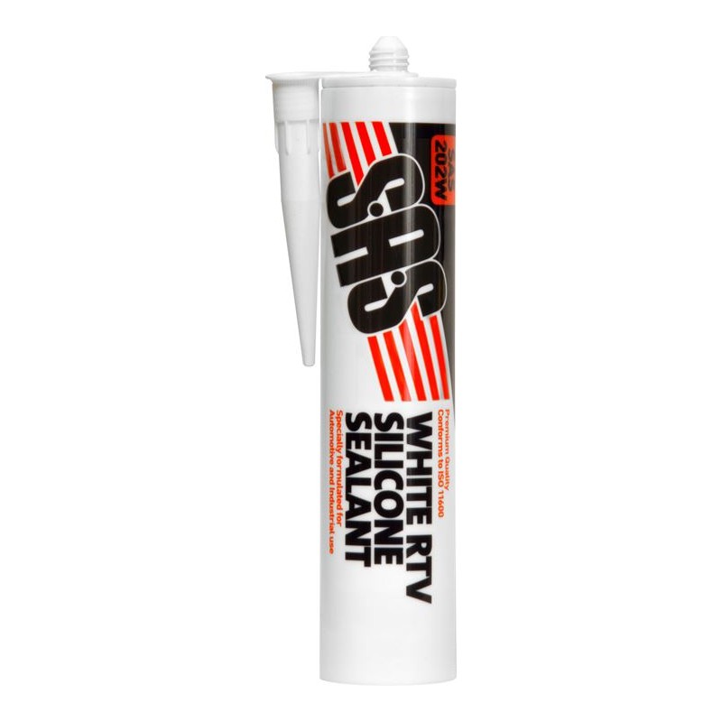 SAS RTV SILICONE SEALANT (WHITE) (310ml x 12)