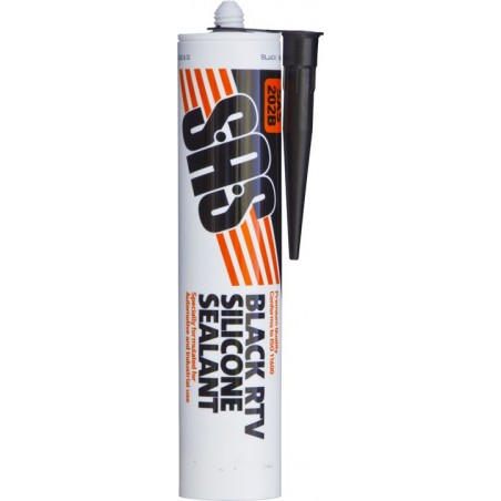 SAS RTV SILICONE SEALANT (BLACK) (310ml)
