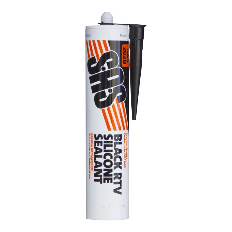 SAS RTV SILICONE SEALANT (BLACK) (310ml x 3)