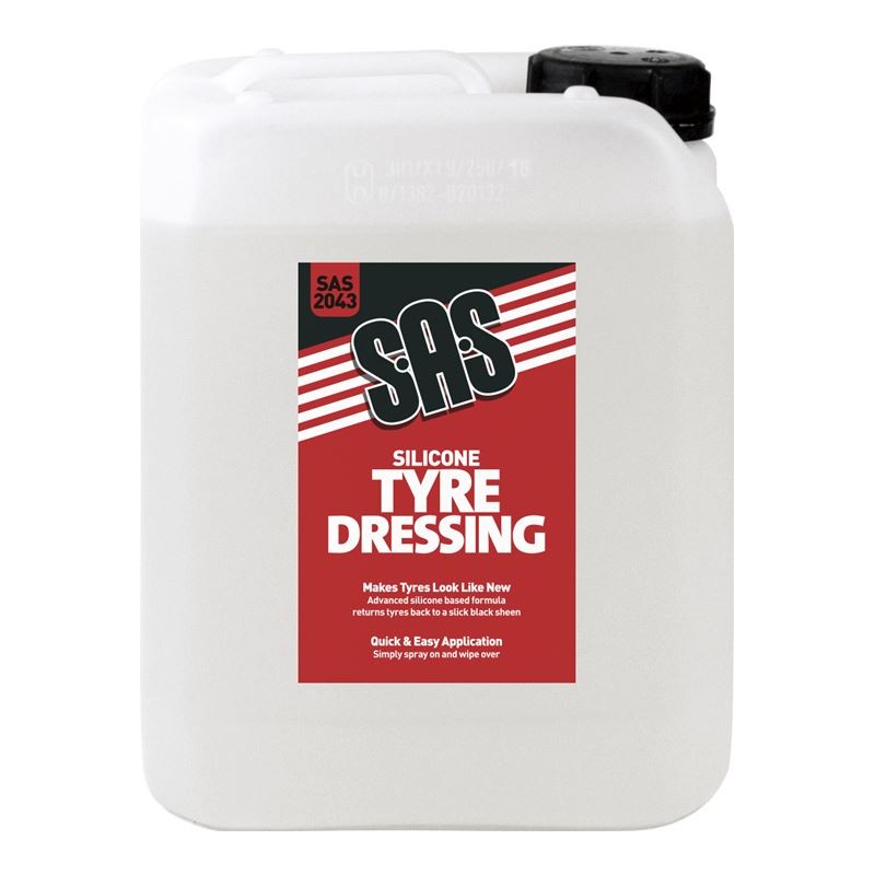 SAS SILICONE TYRE DRESSING (5ltr)