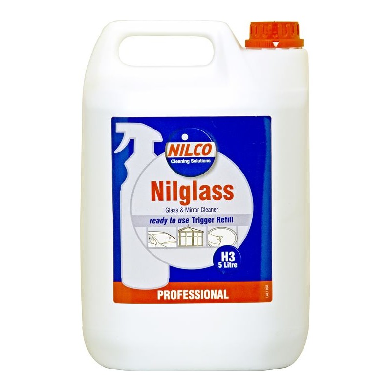 NILCO NILGLASS GLASS & MIRROR CLEANER (5ltr)