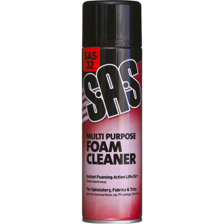 SAS MULTI-PURPOSE FOAM CLEANER (500ml x 6)