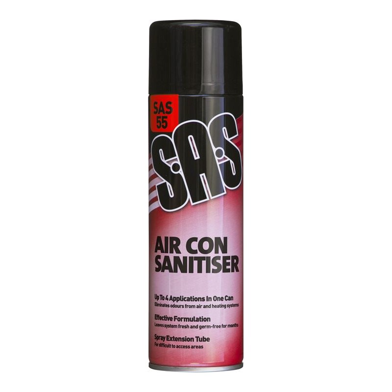 SAS AIR CON SANITISER (4 APPLICATIONS) (500ml)