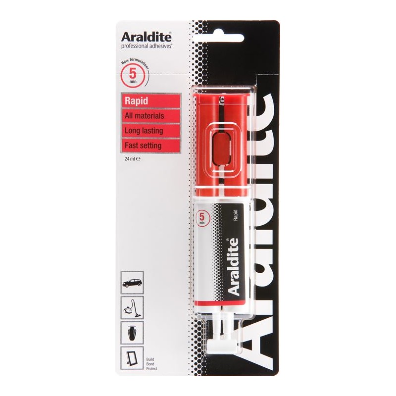ARALDITE RAPID ADHESIVE (24ml SYRINGE)