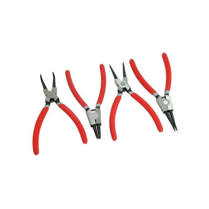 CIRCLIP PLIERS PLIER SET (4 PC) (NIELSON)