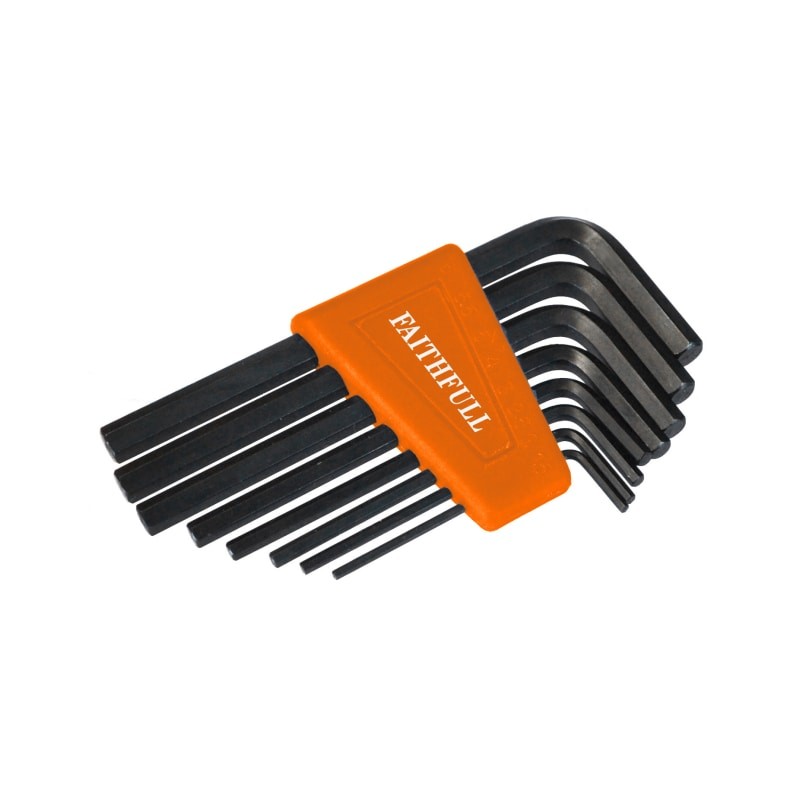 8PC HEX KEYS (SHORT ARM) (METRIC)