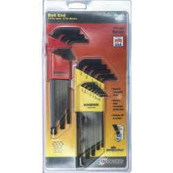 HEX KEYS (L/REACH, BALL/END) (BONDUS) (IMP/MM)