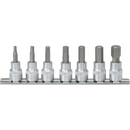 3/8DR BIT SOCKETS (HEX) (KS TOOLS)