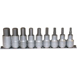 1/2DR BIT SOCKETS (HEX) (TENG TOOLS)