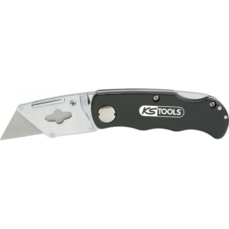 FOLDING UTILITY KNIFE & BLADES (KS TOOLS)