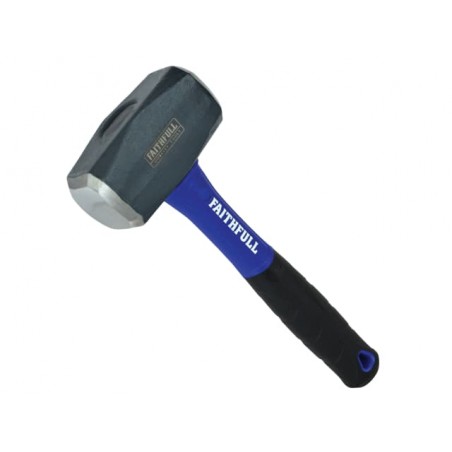 LUMP HAMMER (4lb) (FIBREGLASS HANDLE)