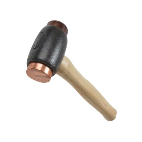 COPPER/RAWHIDE HAMMER (NO 1)