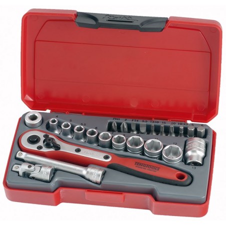 1/4"DR SOCKET SET (23PC) (TENG)