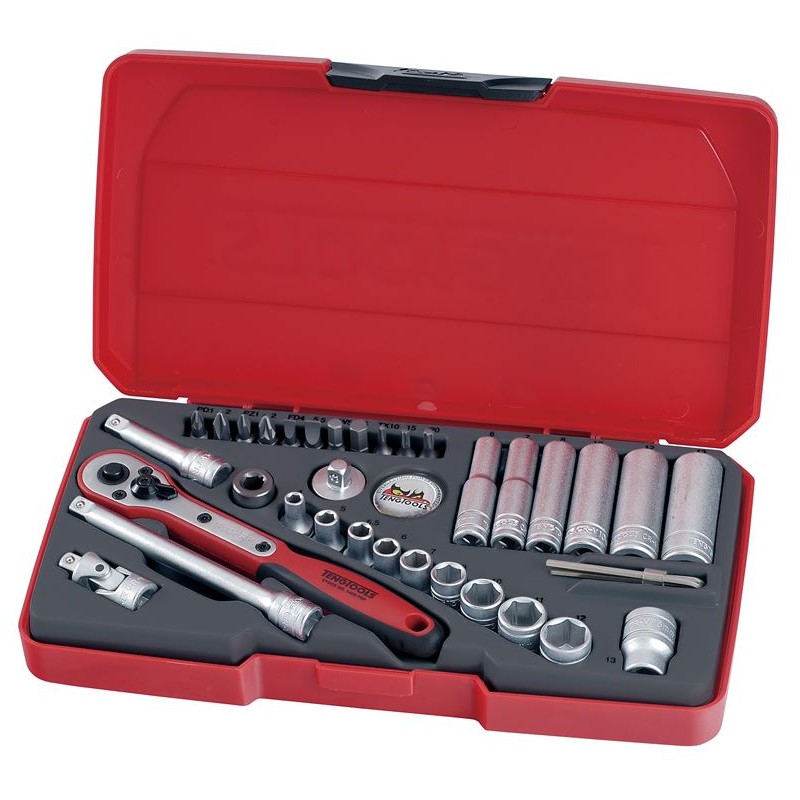 1/4"DR SOCKET SET (36PC) (TENG)