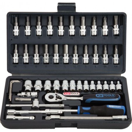 1/4"DR SOCKET SET (46PC) (KS TOOLS)