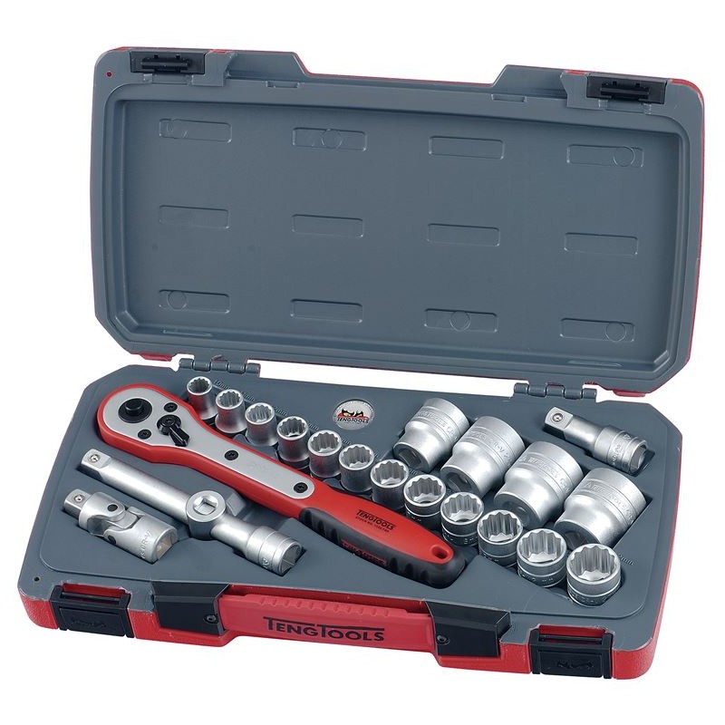 1/2" DR SOCKET SET (21PC) (TENG)