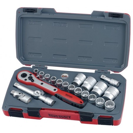 1/2" DR SOCKET SET (21PC) (TENG)