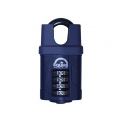 50mm SQUIRE COMBI PADLOCK (W/P) (CLOSED SHAKLE)