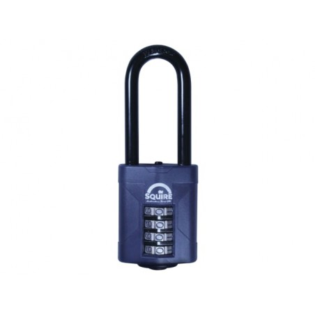 50mm SQUIRE COMBI PADLOCK (W/P) (L/SHANK)