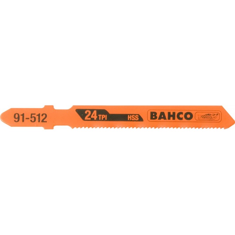 24TPI BAHCO JIGSAW BLADES (FOR STEEL) (91512)