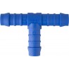 BLUE NYLON PIPE JOINER (TEES) (M16)