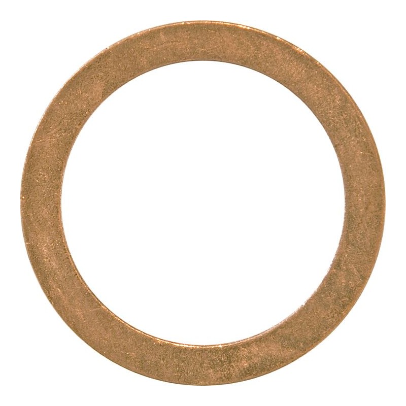 M10 X 13.5 X 1.0 COPPER SEALING WASHERS (100)