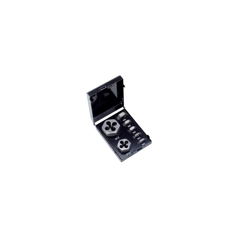 PROFESSIONAL HSS DIE NUT SET (3 - 12mm)