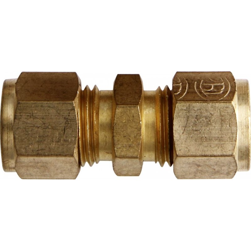 BRASS COMPRESSION COUPLINGS (M4) (5)