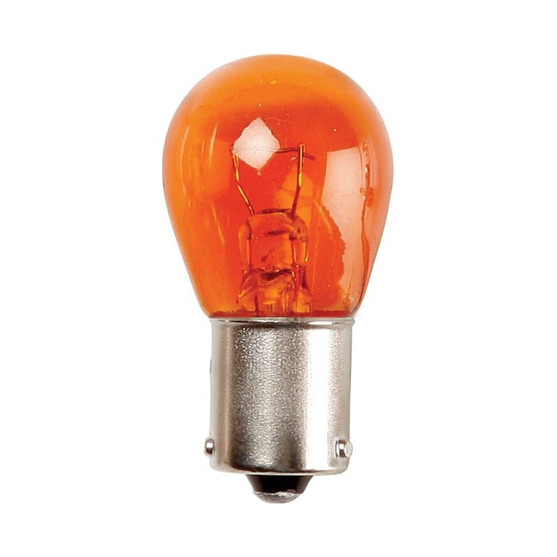 B579 (24v - 21w) SINGLE POLE (AMBER) AUTO BULBS (10)