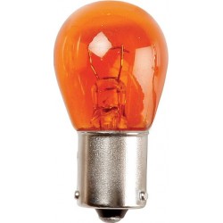 B581 (12v - 21w) SINGLE POLE (AMBER) AUTO BULBS (10)