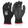 SIZE 8 (M) PU COATED MECHANICS GLOVES (10PR)