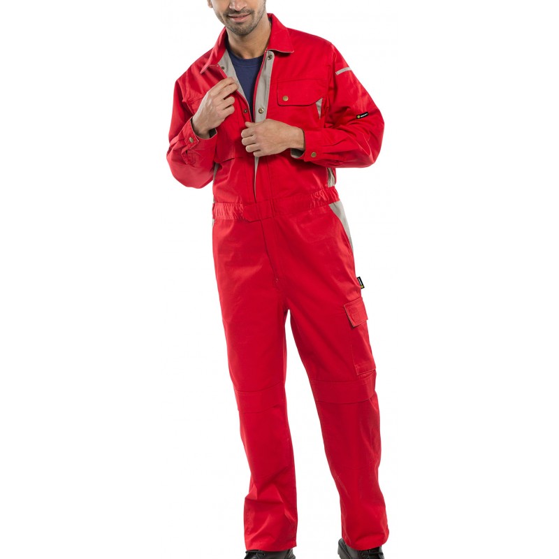 Click Premium Coverall (Red)