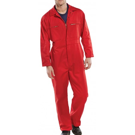 Super Click Heavyweight Coverall (Red)