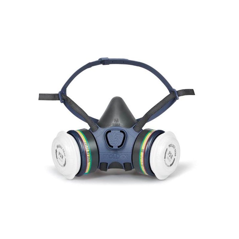 Moldex 7432 Half Mask Respirator With ABEK1P3 R Filters
