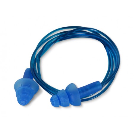200 x Moulded Detectable Blue Ear Plugs