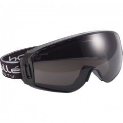 Bolle Pilot Platinum Safety Goggles (Smoke)