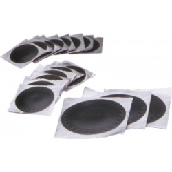 Euro No.3 Round Tube Patches - Black Edges