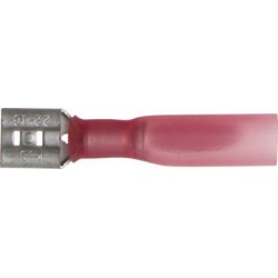 Heat Shrink Terminals, Adhesive Lined - Red And Blue