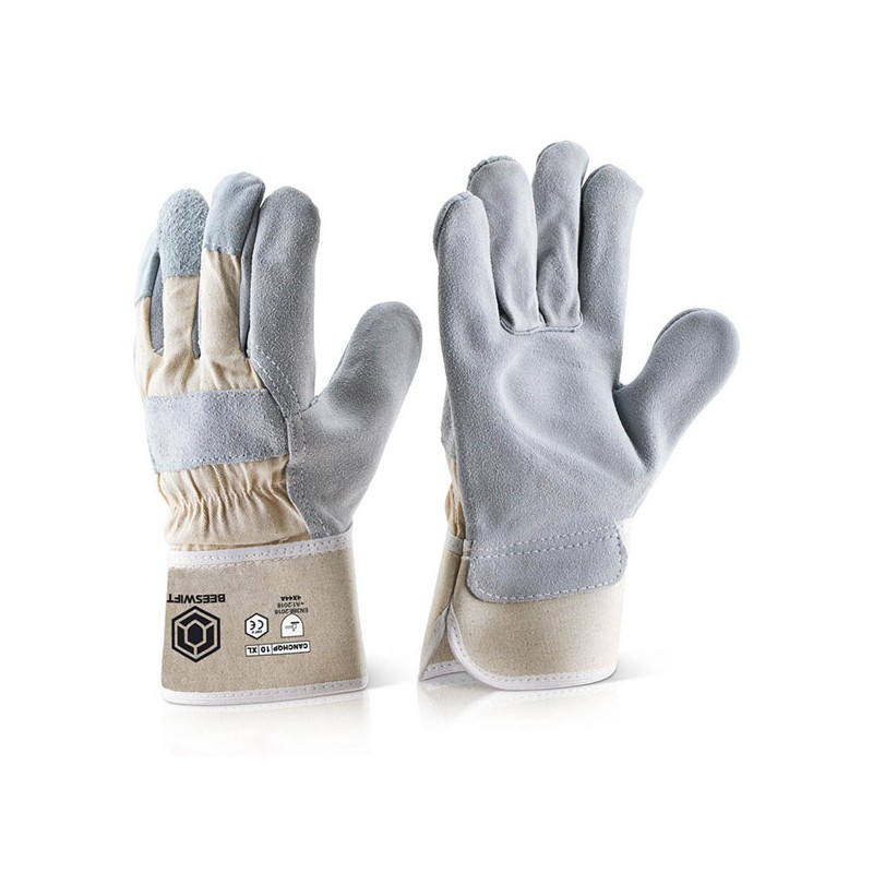 5 X SIZE 10 (XL) CANADIAN RIGGER GLOVES (HEAVY DUTY)