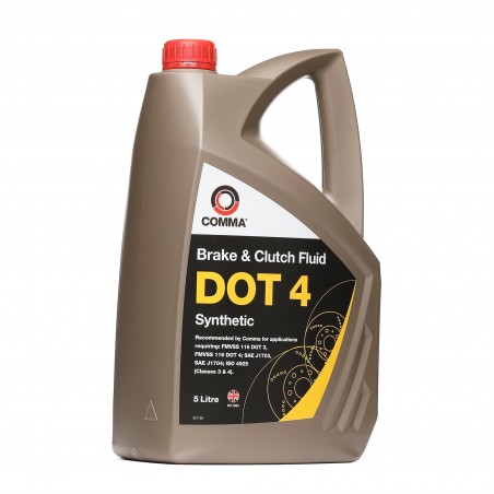 DOT 4 Brake Fluid 5ltr