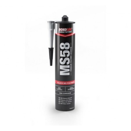 3 x Black Bondloc MS58 Polymer Adhesive