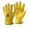SIZE 9 (L) LEATHER DRIVER/WORK GLOVES (H/D)