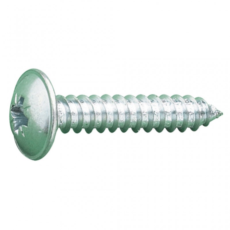 4.2 x 19mm Pozi Flange Self Tapping Screws